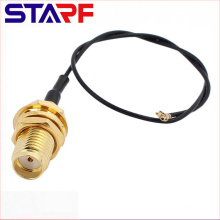 wireless module Transfer cable SMA Female Bulkhead connector to IPEX adapter cable with RG1.13mm 1.37mm cable